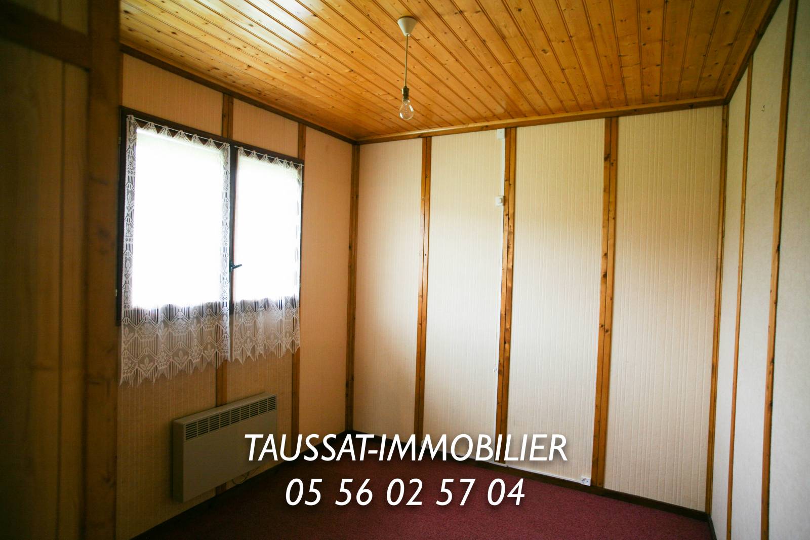 Chalet de vacances à Cassy Lanton en vente, www.taussatimmobilier.fr