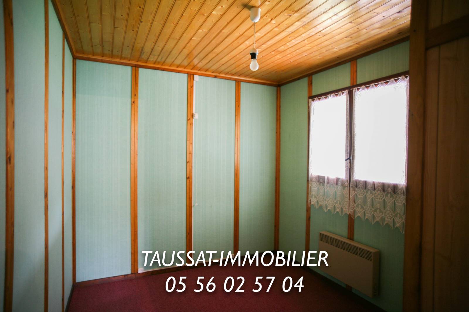 Chalet de vacances à Cassy Lanton en vente, www.taussatimmobilier.fr