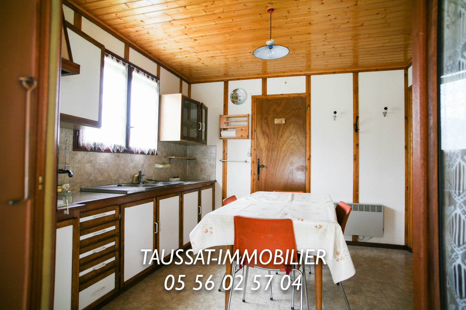 Chalet de vacances à Cassy Lanton en vente, www.taussatimmobilier.fr