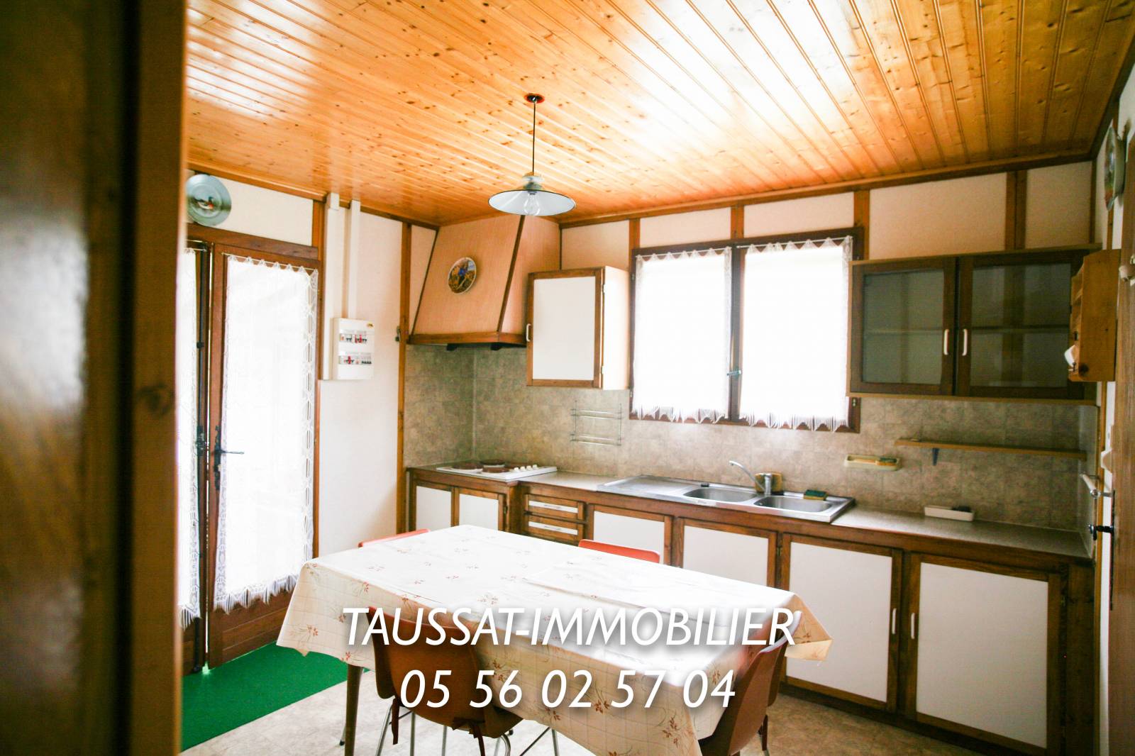Chalet de vacances à Cassy Lanton en vente, www.taussatimmobilier.fr