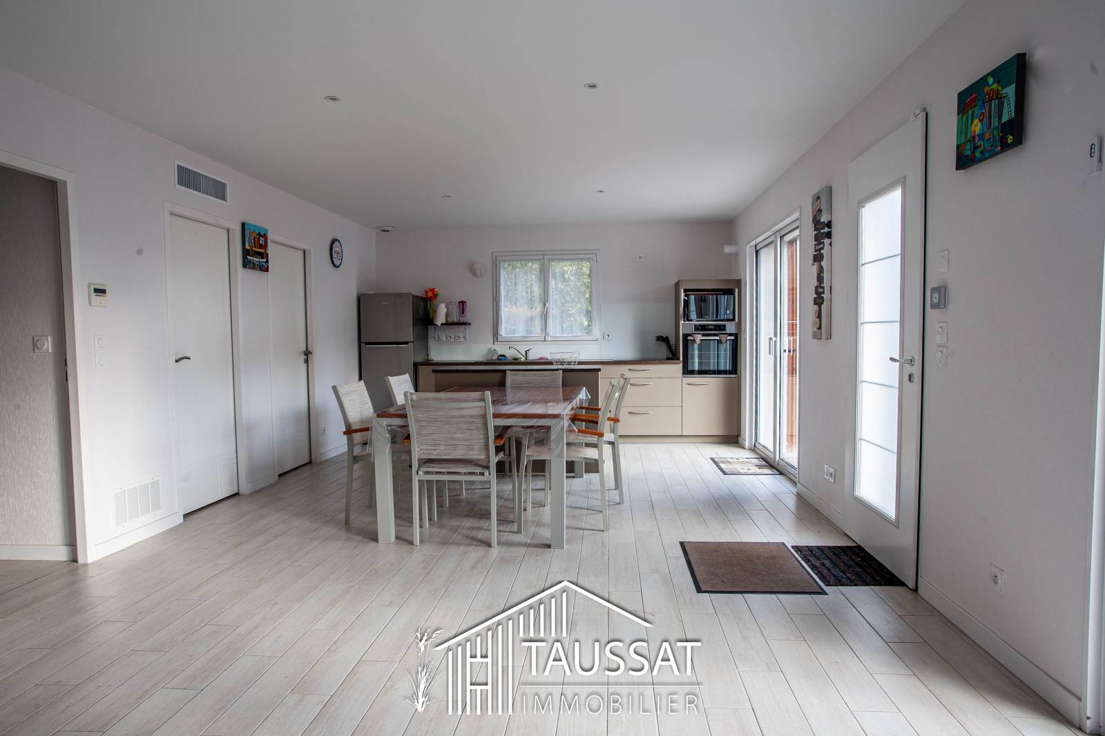 Maison bardage bois Taussat