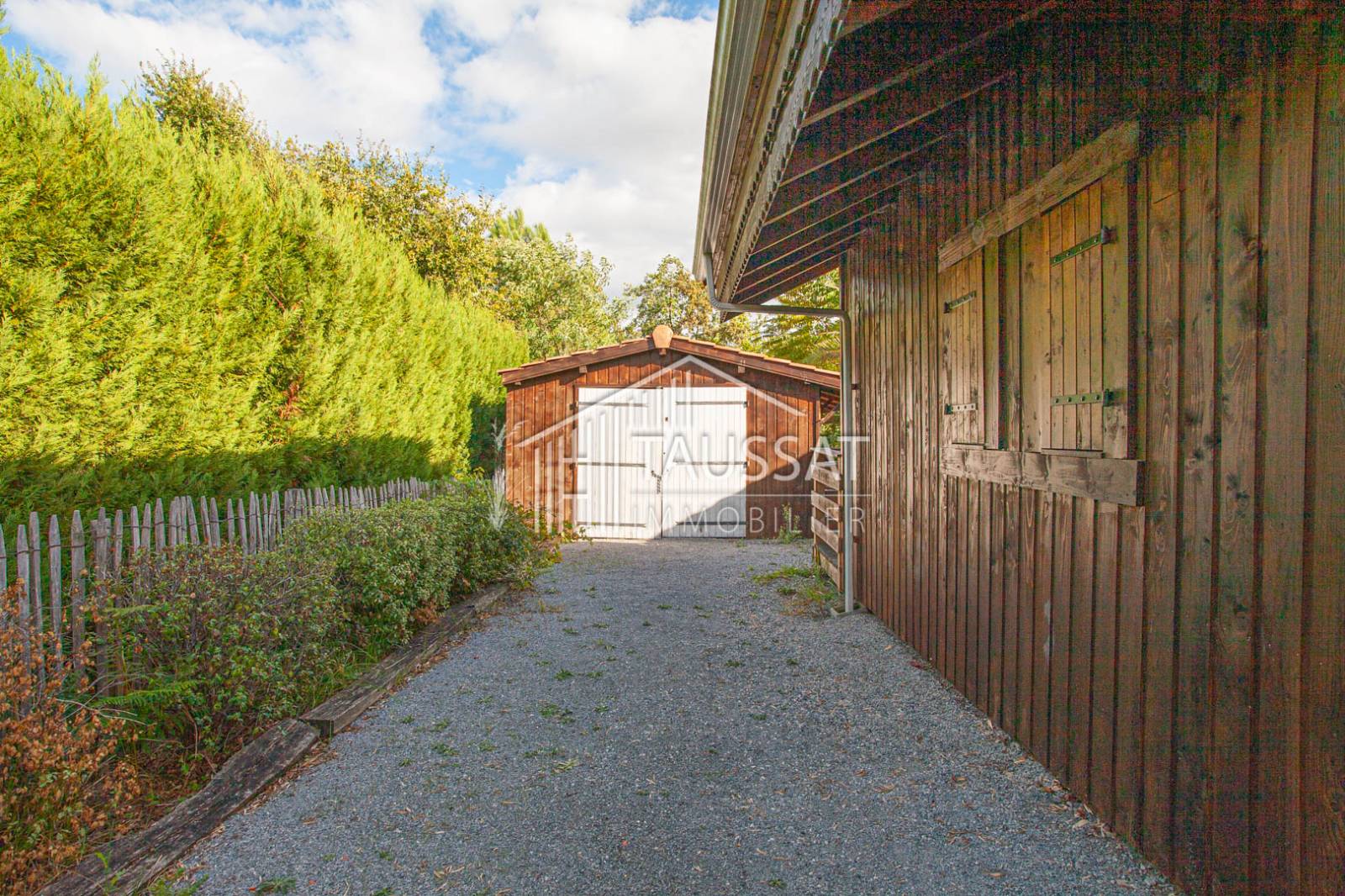 TAUSSAT LES BAINS - MAISON OSSATURE BOIS - VENDUE LANTON TAUSSAT 